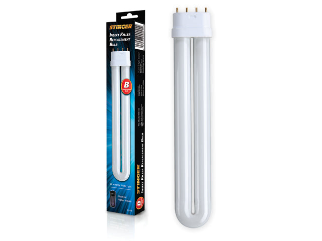 Stinger® B24W Replacement UV Light Bulb, White, 24 Watt
