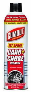 Gumout® 800002231 Carburetor Plus Choke Cleaner Jet Spray, 14 Oz