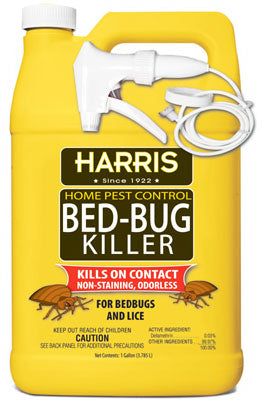 Harris HBB-128 Home Pest Control Bed Bug Insect Killer, 1 Gallon