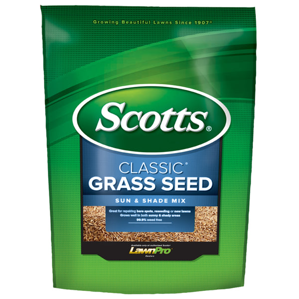 Scotts® 17183 Classic® Grass Seed Sun & Shade Mix®, 3 Lbs