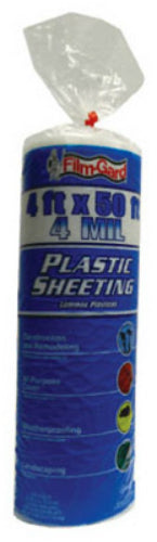 Film-Gard® 626159 Polyethylene Consumer Sheeting, 4' x 50', 4 Mil, Clear