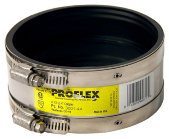 Fernco® P3001-150 Proflex® Shielded Specialty Coupling, 1-1/2"