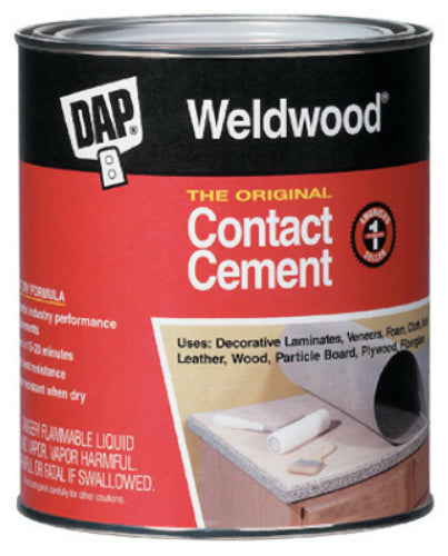 Dap® 00271 Weldwood® Original Contact Cement, 1 Pint, Tan