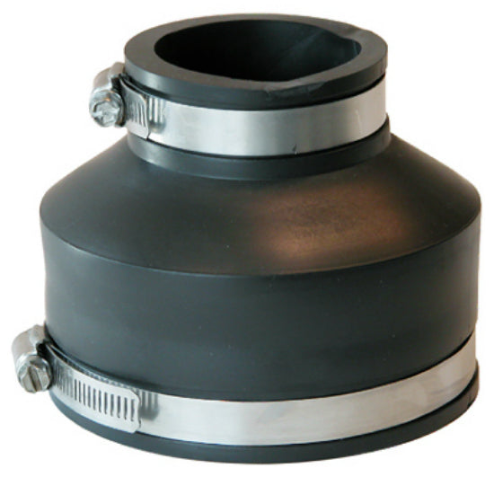Fernco® P1056-415 Flexible Repair Coupling, 4" x 1-1/2"
