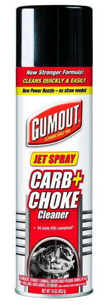 Gumout® 800002230 Carburetor Plus Choke Cleaner Jet Spray, 16 Oz