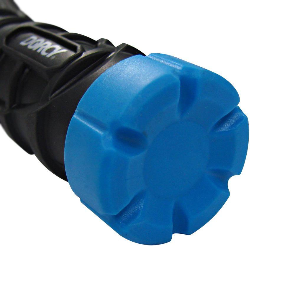 Dorcy® 41-2958 LED Rubber Flashlight with Non-Slip Grip & Batteries, 45-Lumens