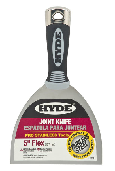 Hyde® 06778 Flexible Pro Stainless Joint Knife, 5"