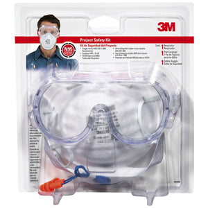 3M 93005-80030T Tekk Protection Project Safety Kit, 25 dB, 3 Pieces