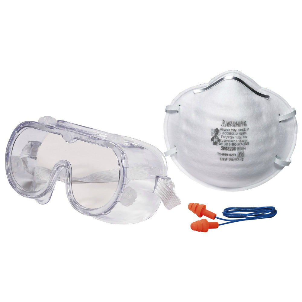 3M 93005-80030T Tekk Protection Project Safety Kit, 25 dB, 3 Pieces