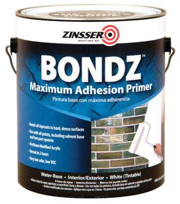 Zinsser 256261 Bondz Maximum Adhesion Water Based Primer, 1-Gallon