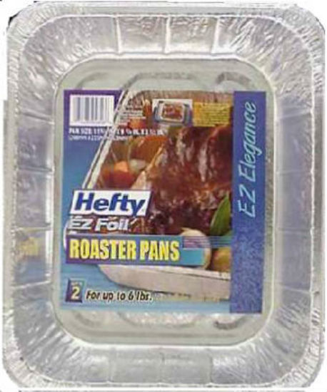 Hefty® 00Z14816 EZ Foil® Roaster Baker Pan Set, 2 Pack