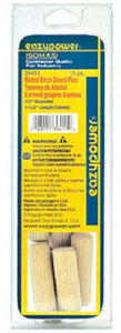 Eazypower® 39411 Fluted Dowel Pin, 1/2" x 1-1/2", 18-Pack