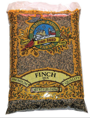 Meadow Ridge Farms B110608 Premium Finch Bird Food Mix, 8 Lb