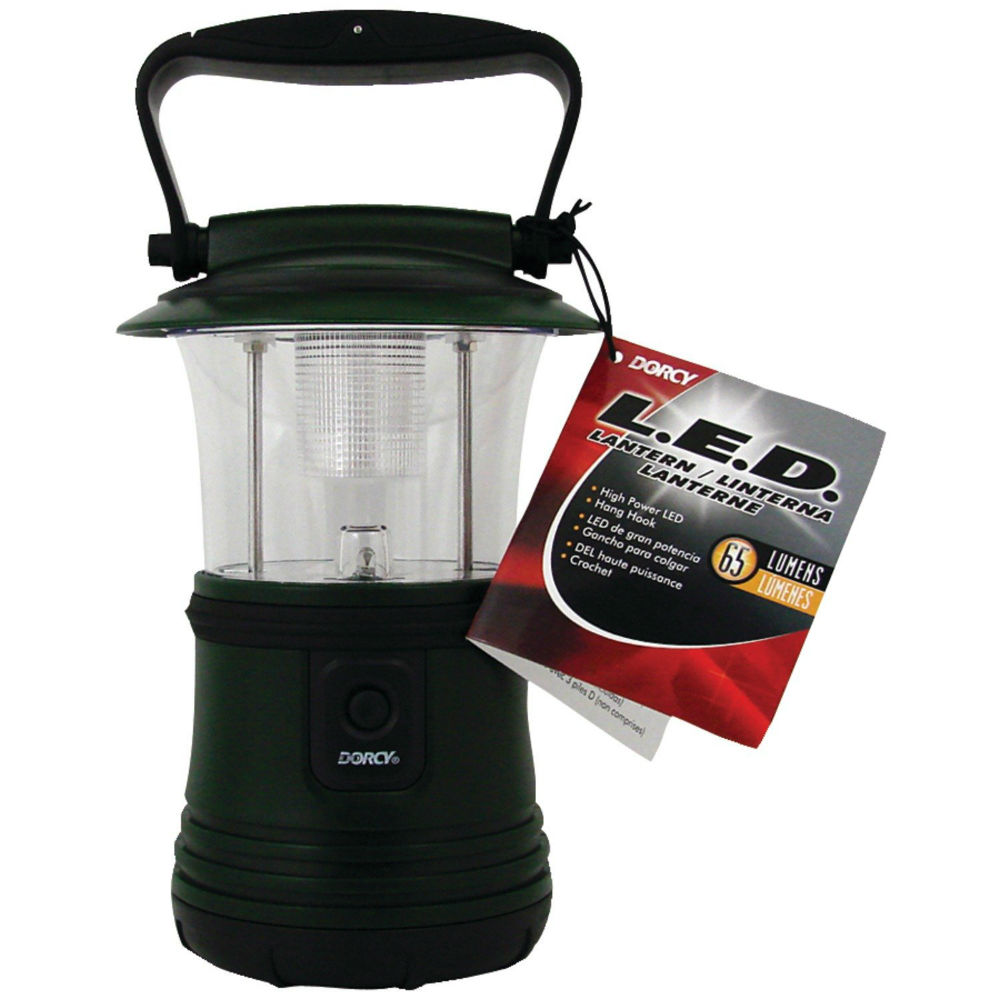 Dorcy® 41-3103 LED Camping Lantern with Hang Hook, 3D, 65-Lumens
