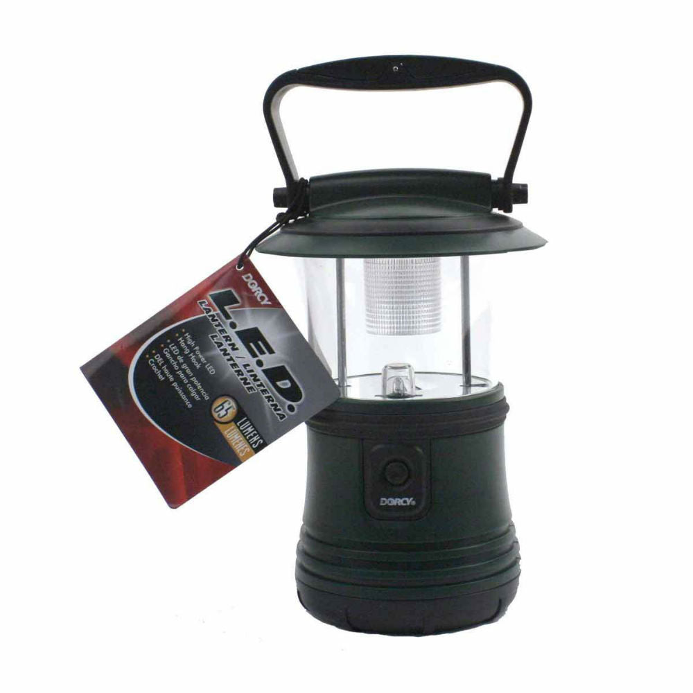 Dorcy® 41-3103 LED Camping Lantern with Hang Hook, 3D, 65-Lumens