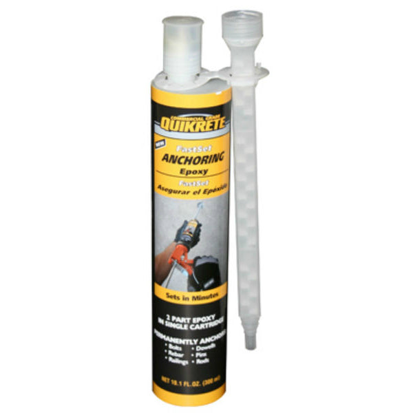 Quikrete® 8620-30 Commercial Grade FastSet™ Anchoring Epoxy, 8.6 Oz