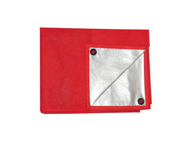 Master Tradesman MT5X7REDSILVERPICNIC Picnic Tarp, 5' x 7', Red/Silver