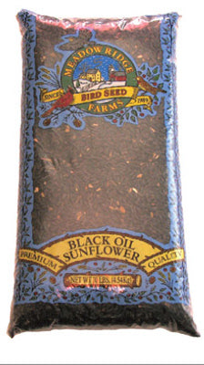 Meadow Ridge Farms B110010 Black Oil Sunflower Wild Bird Food, 10 Lb