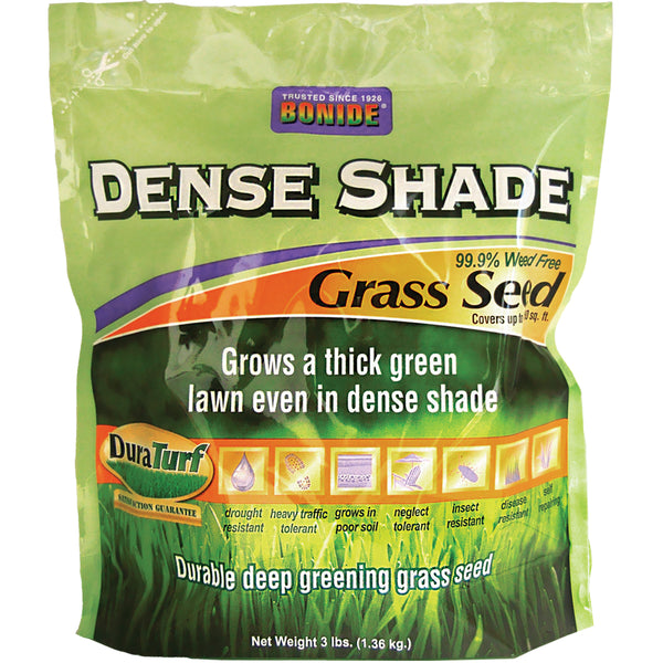 Bonide® 60211 Duraturf Mix Dense Shade Premium Grass Seed, 3 lbs