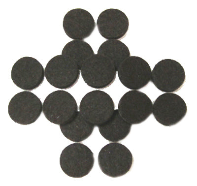 Magic Sliders 61215 Ultra Heavy Duty Self Stick Felt Pad, Brown, 3/4", 20-Pack
