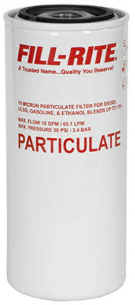 Fill-Rite F1810PM0 Particulate Spin on Filter, 18 GPM, 50 PSI
