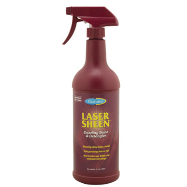 Farnam® 45904 Laser Sheen® RTU Dazzling Shine & Detangler Concentrate, 32 Oz