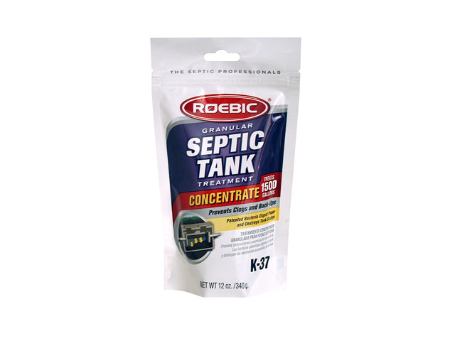 Roebic K-37BAG-4-12 Granular Septic Tank Treatment, 12 Oz