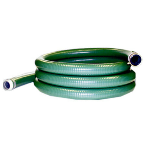 Apache 98128040 PVC Suction & Discharge Hose, 2'' ID x 20', Green