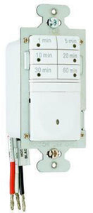 Pass & Seymour Digital 7-Button Timer Switch, 600W, White