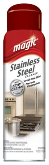 Magic American® 3062 Stainless Steel Cleaner Aerosol, 17 Oz