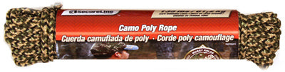 Secure Line Mossy Fields Series Digital Camo Poly Rope, 5/16" x 75'