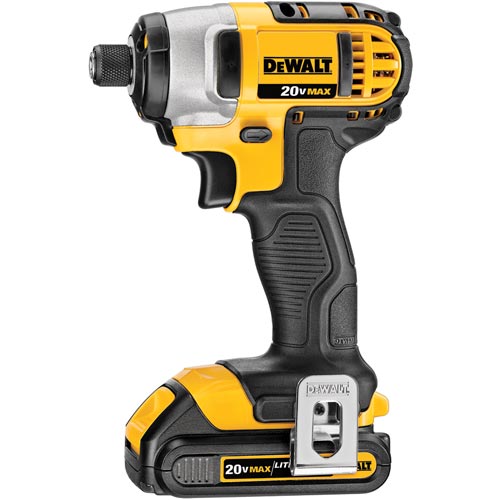 DeWalt DCF885C2 Cordless Lithium-Ion Impact Driver Kit, 20V