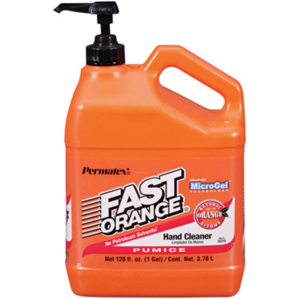 Fast Orange® 25219 Fine Pumice Lotion Hand Cleaner with Pump, Gallon