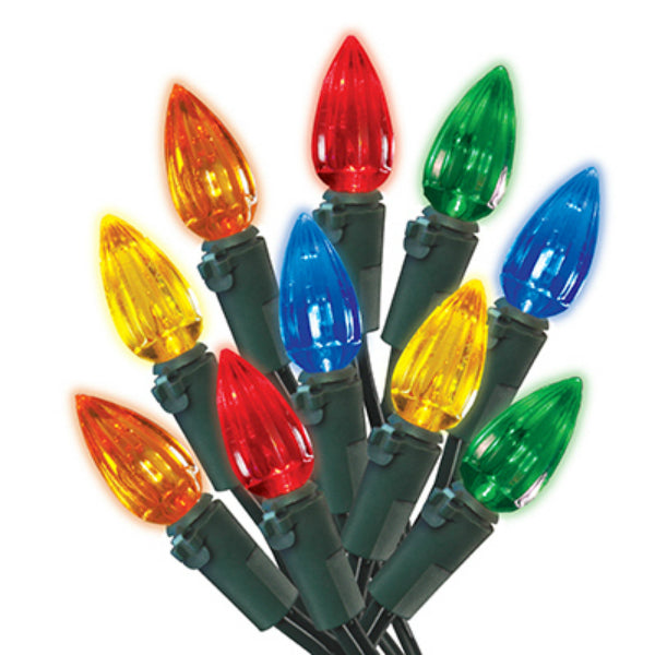 Holiday Wonderland 47702-88A Christmas C3 LED 200-Light Set, Multi-Color, 51'