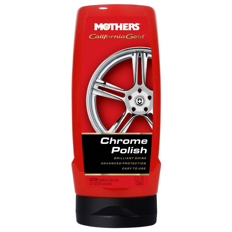 Mothers® 05212 California Gold® Chrome Polish, 12 Oz