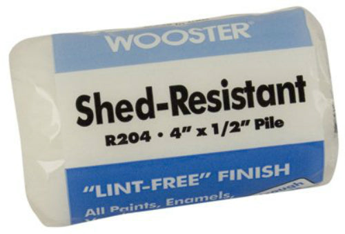 Wooster® R204-4 Super Doo-Z® Shed Resistant Woven Roller Cover, 1/2" Nap, 4"