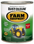 Rust-Oleum® Farm Equipment Bright Enamel Paint, 1 Qt, International Red