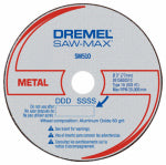 Dremel SM510C Saw-Max Metal Cut Off Wheel, 3 Inch, 3-Pack