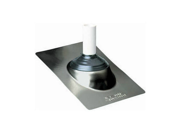 Water-Tite® 81860 Standard Hard Plastic Base Roof Flashing, 3", 24 Guage