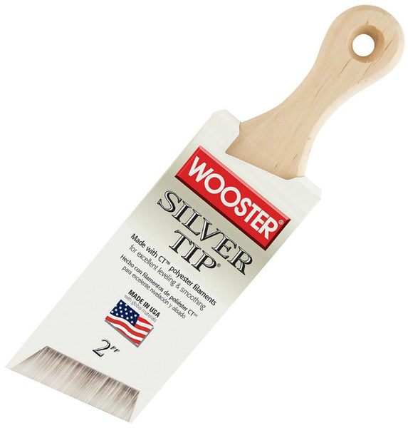 Wooster® 5225-2 Silver Tip® Short Handle Paint Brush, 2"
