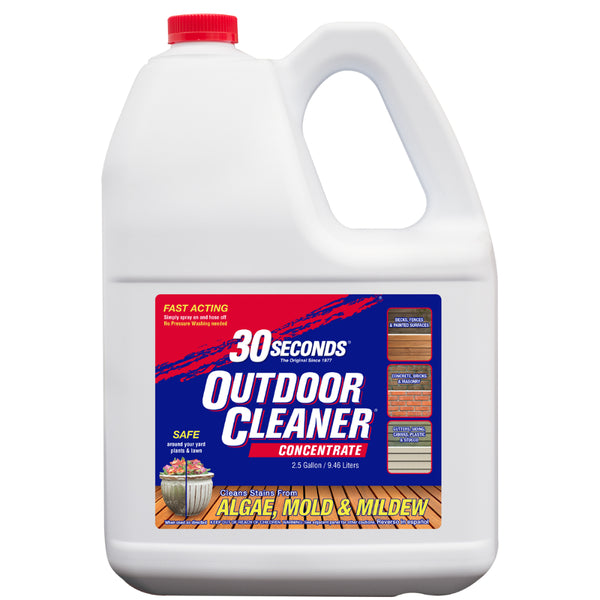 30 Seconds® 2.5G30S Outdoor Concentrated Cleaner, 2.5 Gallon