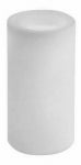 Inglow CGT54600WH01 Battery Operated Wax Pillar Candle 6", White