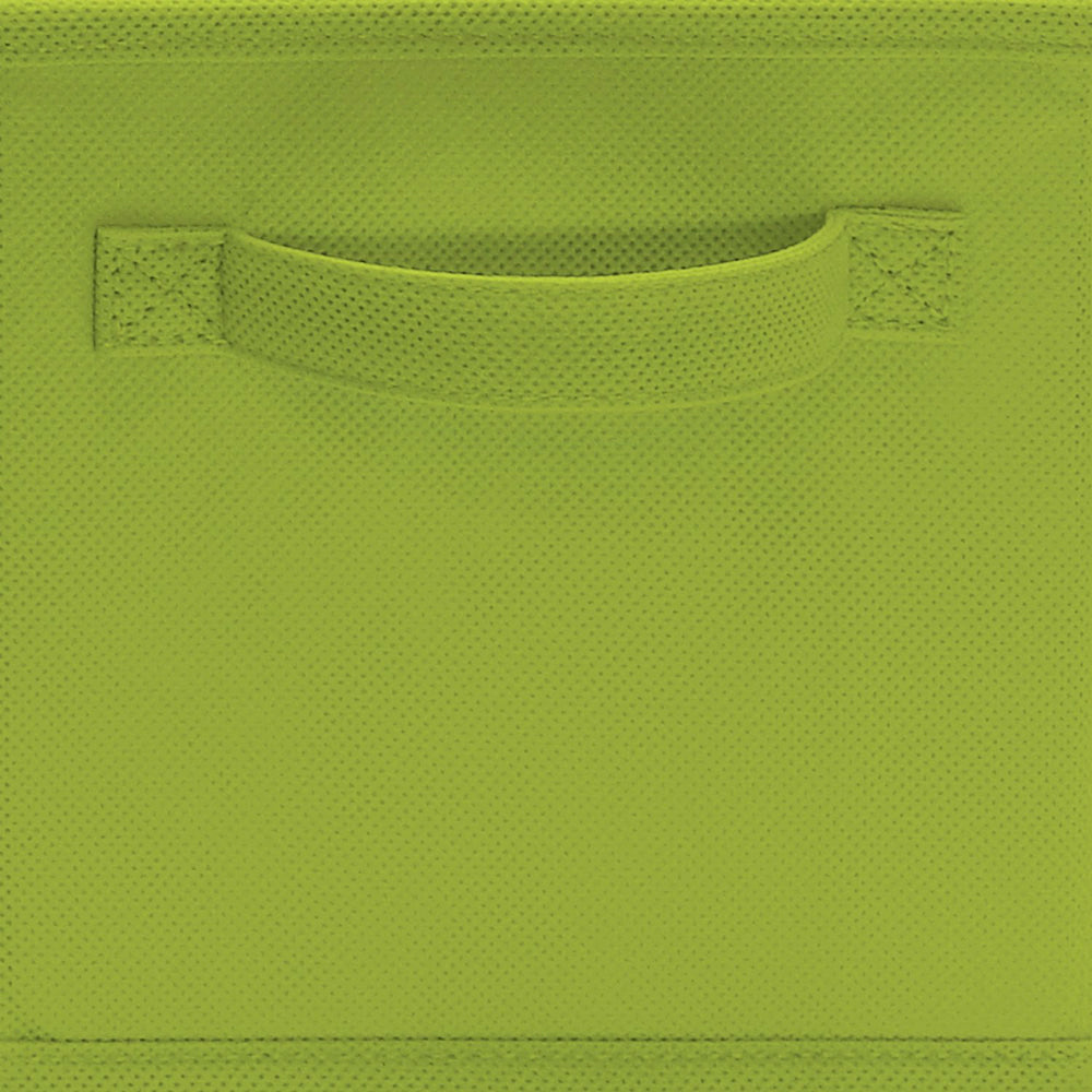 ClosetMaid® 154000 Cubeicals Polypropylene Mini Fabric Drawer, Spring Green, 2 Pk