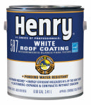 Henry® Company HE587046 Dura-Brite™ White Elastomeric Roof Coating, Gallon