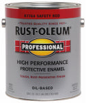 Rust-Oleum® K7764-402 Professional Protective Enamel Paint, 1 Gallon, Safety Red