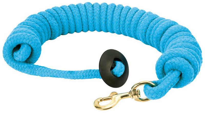 Weaver 35-1916-BL Rounded Cotton Lunge Line, Blue, 3/4" x 25'