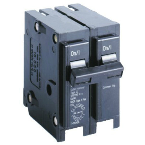 Eaton CL220CS Double Pole UL Classified Replacement Circuit Breaker, 20A , 240V