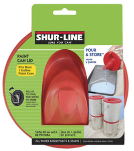 Shur-Line 1783844 Store & Pour Paint Can Lid, 1-Gallon