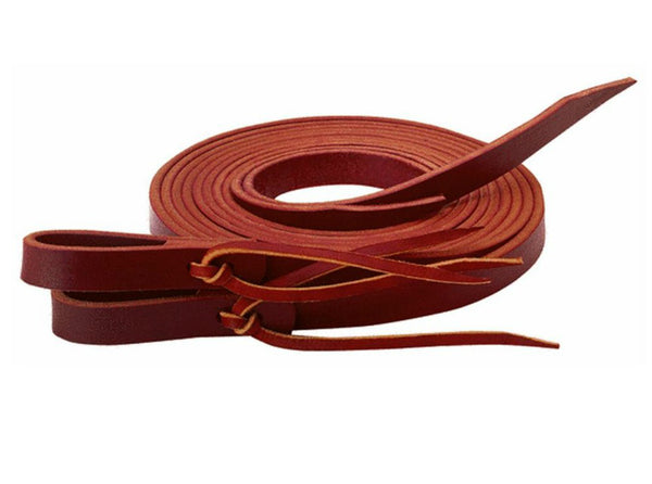 Weaver CD-1655 Supple Burgundy Latigo Leather Reins, 5/8" x 7'