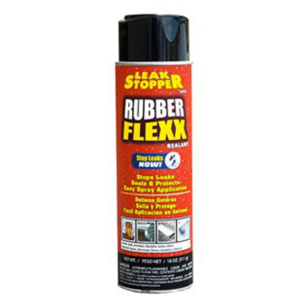 Gardner® 0316-GA Leak Stopper® Aerosol Rubber Flexx Sealant, 18 Oz